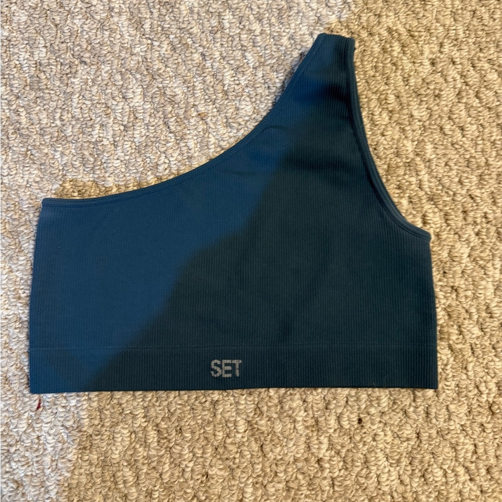 One strap Set Action sports bra